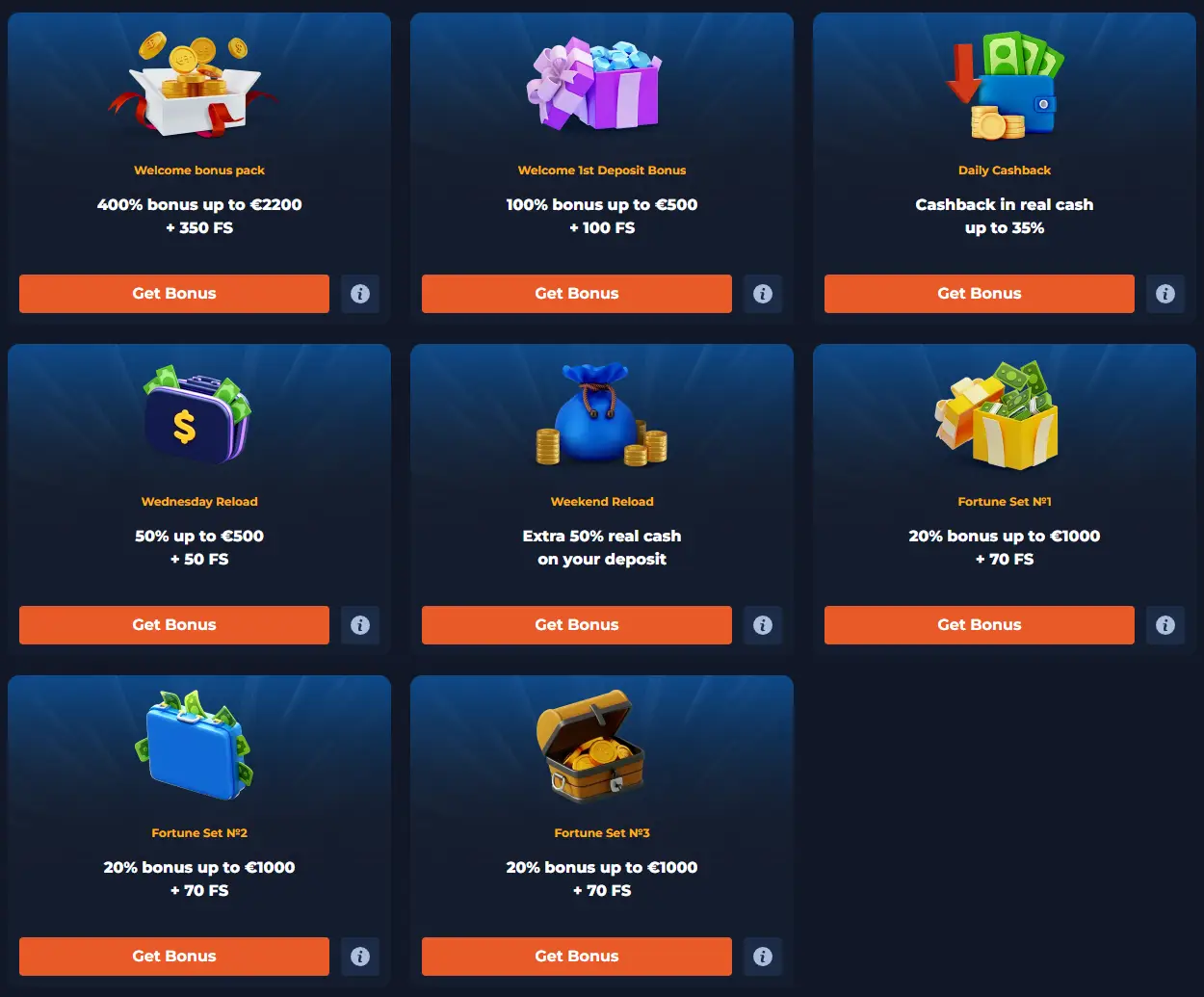 velwins casino bonuses